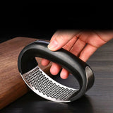 STAINLESS STEEL GARLIC MASHER