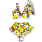Ruffles Bandage Bikini Set