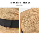 New Natural Straw Hat Summer