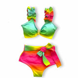 Ruffles Bandage Bikini Set