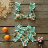 Ruffles Bandage Bikini Set