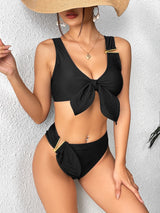 Ruffles Bandage Bikini Set