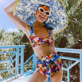 Ruffles Bandage Bikini Set