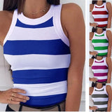 Summer Basic Elastic Tank Top