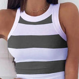 Summer Basic Elastic Tank Top